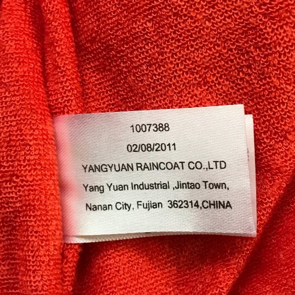 Hatley's Surf's Up Raincoat Unisex Kids Toddler Size 2 Beach, Terry Cloth, Hood - Picture 11 of 11